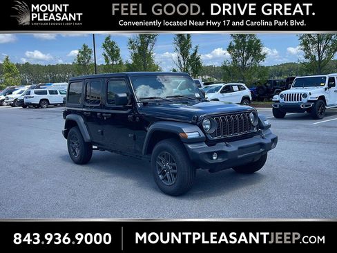 Used 2025 Jeep Wrangler Unlimited Sport AWD/4WD image 1