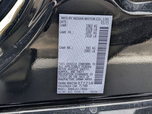 Used 2025 Nissan Altima 2.5 SV image 31