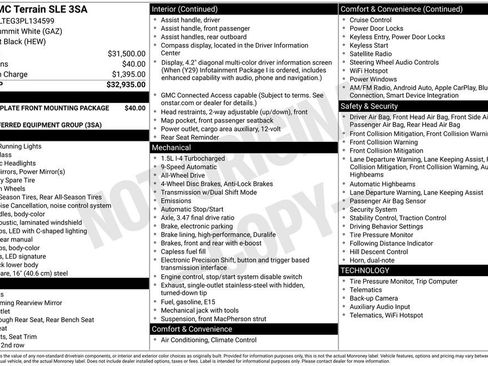 Used 2023 GMC Terrain SLE image 39