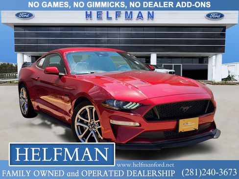 Used 2021 Ford Mustang GT Premium w/ Ford Safe & Smart Package RWD image 1