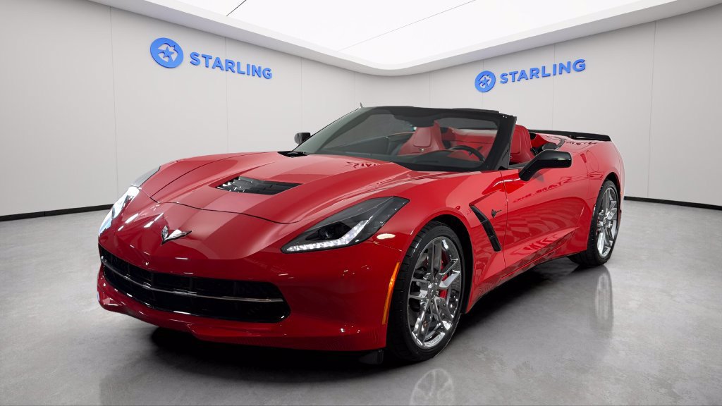 Certified 2015 Chevrolet Corvette Stingray Convertible w/ 3LT Preferred Equipment Group RWD image 3