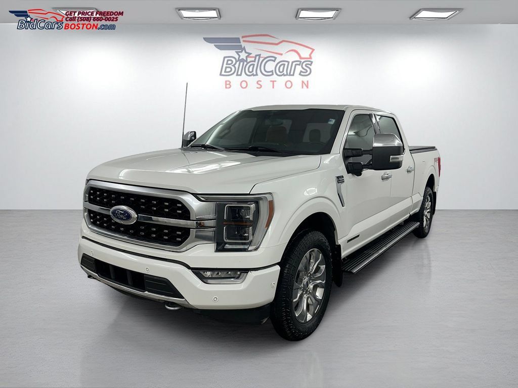 Used 2021 Ford F150 Platinum w/ Max Trailer Tow Package AWD/4WD image 1
