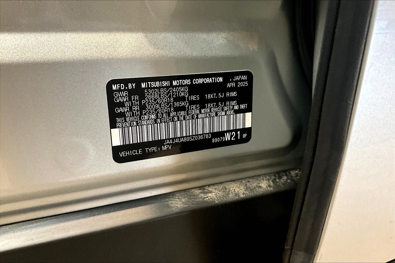 Used 2025 Mitsubishi Outlander ES AWD/4WD image 18