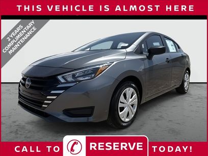 New 2025 Nissan Versa S w/ Trunk Package