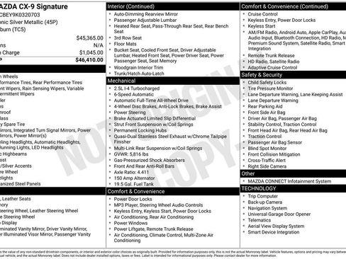 Used 2019 MAZDA CX-9 Signature image 11