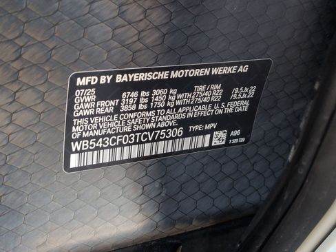 Used 2026 BMW iX xDrive45 w/ M Sport Package image 33