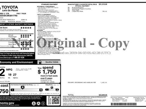 Used 2019 Toyota Sienna L image 4