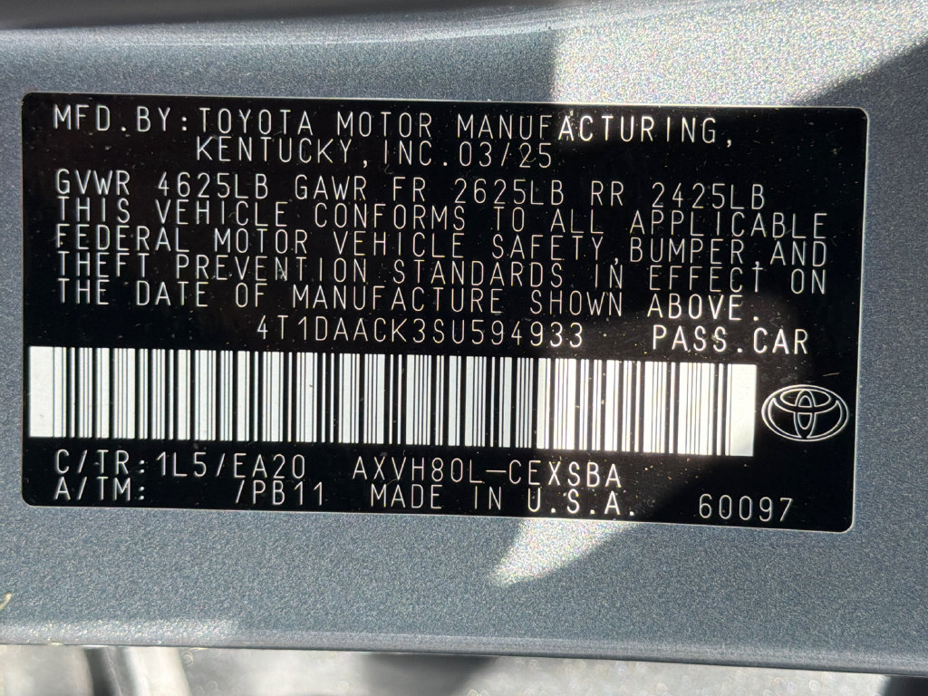 Used 2025 Toyota Camry SE w/ Convenience Package FWD image 36