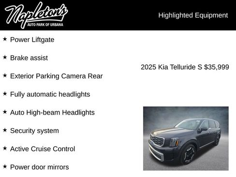 Used 2025 Kia Telluride S AWD/4WD image 6