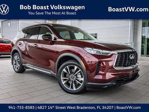 Used 2024 INFINITI QX60 Luxe w/ Cargo Package FWD image 1