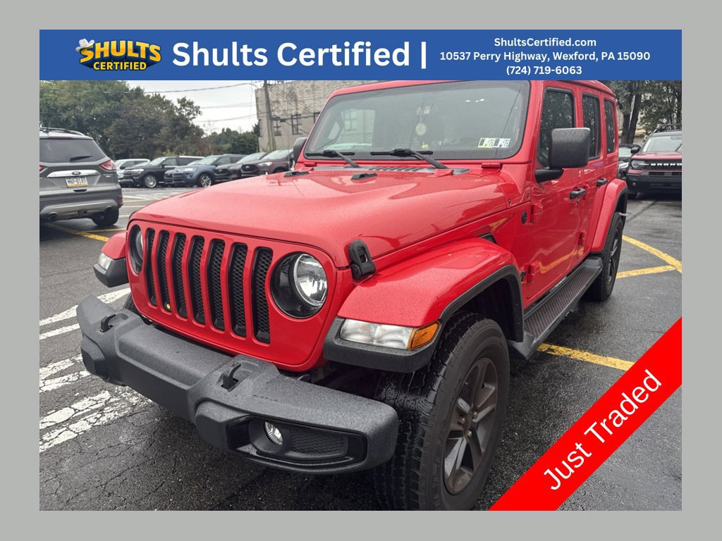 Used 2021 Jeep Wrangler Unlimited Sahara AWD/4WD image 1