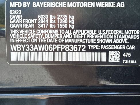 Used 2023 BMW i4 M50 w/ Premium Package AWD/4WD image 38