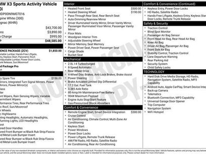 Used 2022 BMW X3 sDrive30i w/ Convenience Package
