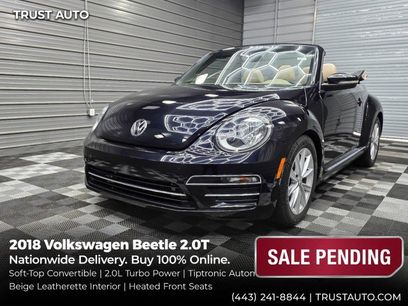 Used 2018 Volkswagen Beetle 2.0T S w/ Style & Comfort Package