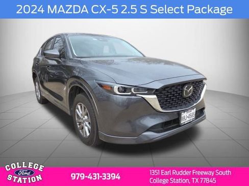 Used 2024 MAZDA CX-5 AWD 2.5 S w/ Select Package image 1