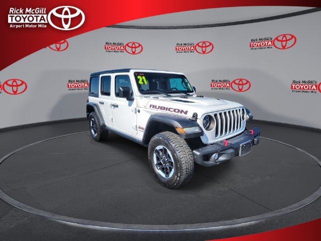 Used 2021 Jeep Wrangler Unlimited Rubicon AWD/4WD image 2