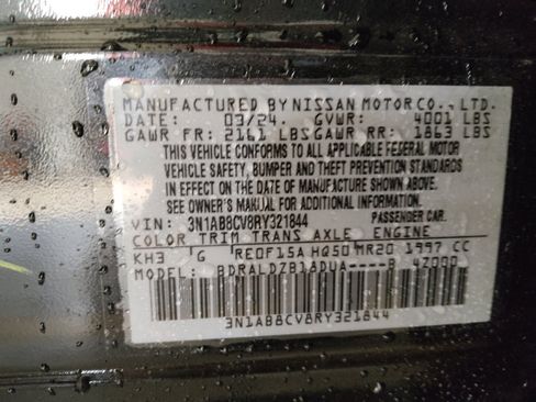Used 2024 Nissan Sentra SV w/ Lighting Package FWD image 33