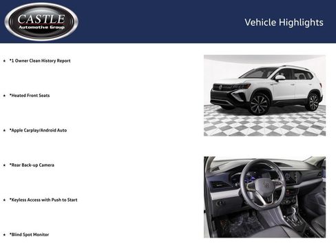 Used 2024 Volkswagen Taos SE w/ MDO Package FWD image 4