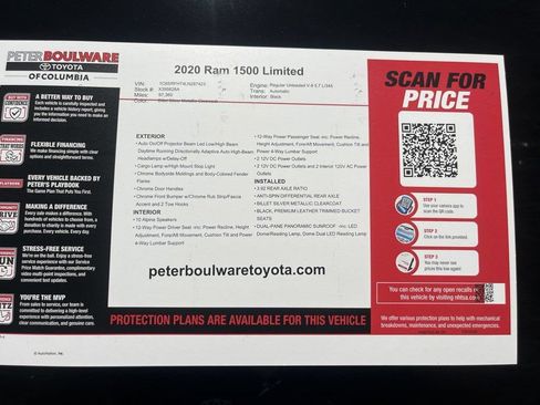 Used 2020 RAM 1500 Limited AWD/4WD image 25