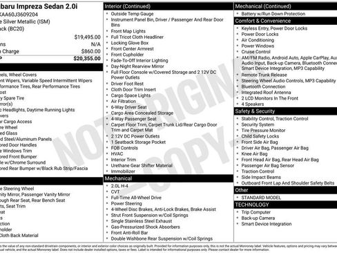 Used 2018 Subaru Impreza 2.0i image 22