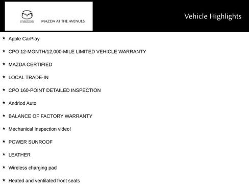 Certified 2025 MAZDA CX-50 AWD 2.5 Hybrid w/ Weather Package image 10