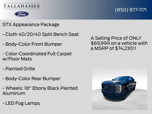 New 2026 Ford F250 XL w/ STX Appearance Package image 13