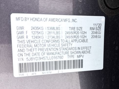 Used 2020 Acura MDX FWD w/ Technology Package image 39