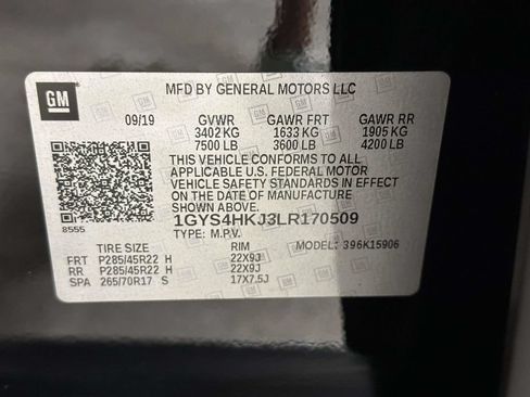 Used 2020 Cadillac Escalade ESV Luxury AWD/4WD image 37