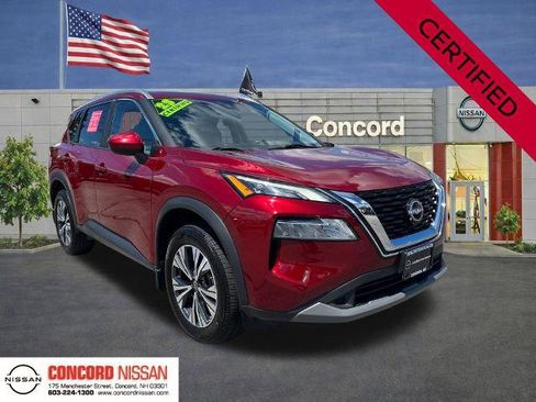 Certified 2023 Nissan Rogue SV w/ SV Premium B Package AWD/4WD image 1