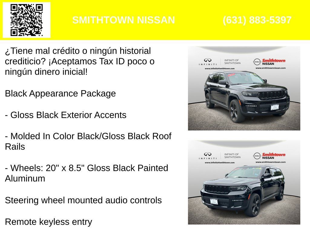 Used 2023 Jeep Grand Cherokee L Limited w/ Black Appearance Package AWD/4WD image 4