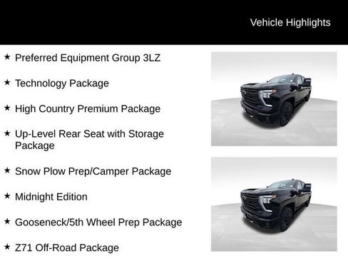 Certified 2025 Chevrolet Silverado 2500 High Country w/ High Country Premium Package AWD/4WD image 7