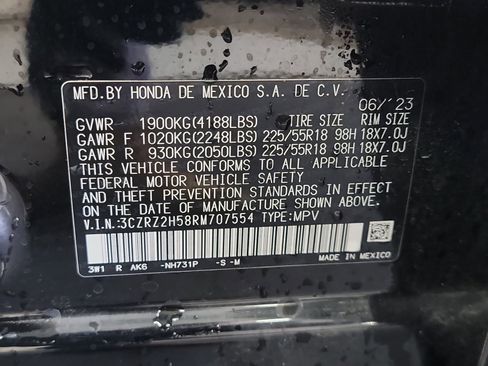 Certified 2024 Honda HR-V Sport image 32