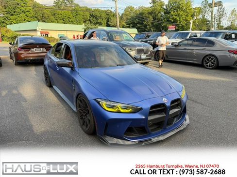 Used 2022 BMW M3 Competition w/ M Carbon Exterior Package AWD/4WD image 3