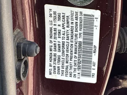 Used 2014 Honda Civic LX image 36