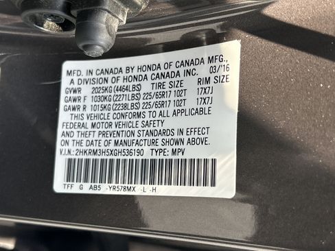 Used 2016 Honda CR-V EX image 36