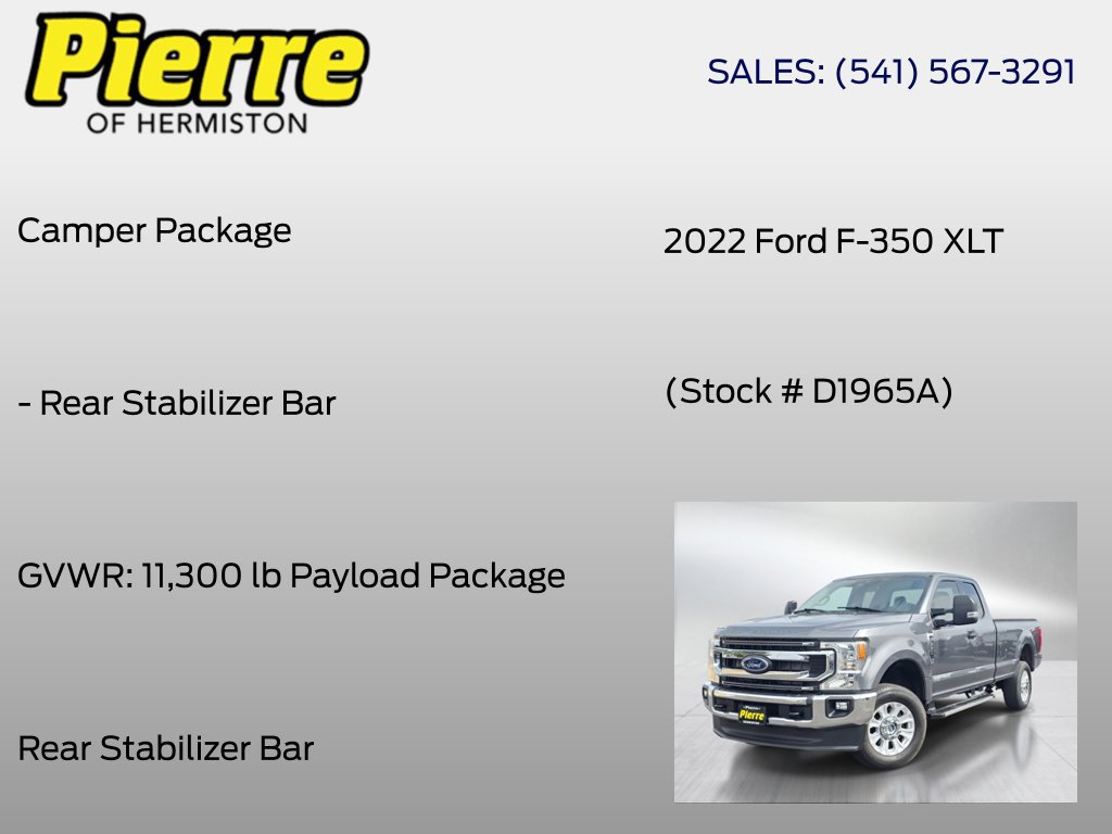 Used 2022 Ford F350 XLT w/ XLT Value Package AWD/4WD image 6