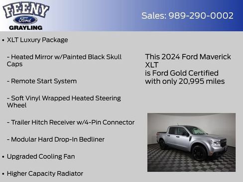 Used 2024 Ford Maverick XLT w/ XLT Luxury Package AWD/4WD image 24
