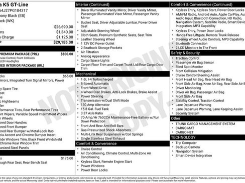 Used 2023 Kia K5 GT-Line w/ GT-Line Premium Package image 37