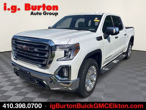 Used 2022 GMC Sierra 1500 SLT w/ SLT Premium Plus Package AWD/4WD image 3
