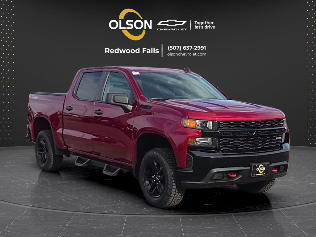 Used 2021 Chevrolet Silverado 1500 Custom Trail Boss w/ Safety Confidence Package AWD/4WD image 7