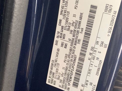 Used 2018 Ford F150 XLT w/ Equipment Group 302A Luxury image 13