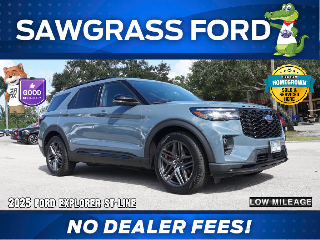 Used 2025 Ford Explorer ST-Line w/ Premium Package RWD image 1