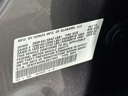 Used 2020 Honda Pilot EX-L image 34