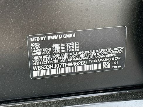 New 2026 BMW M3 Competition w/ M Carbon Exterior Package image 26