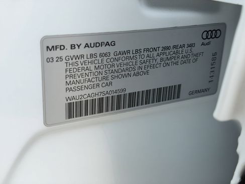 Used 2025 Audi A6 e-tron Premium Plus w/ Premium Plus RWD image 27