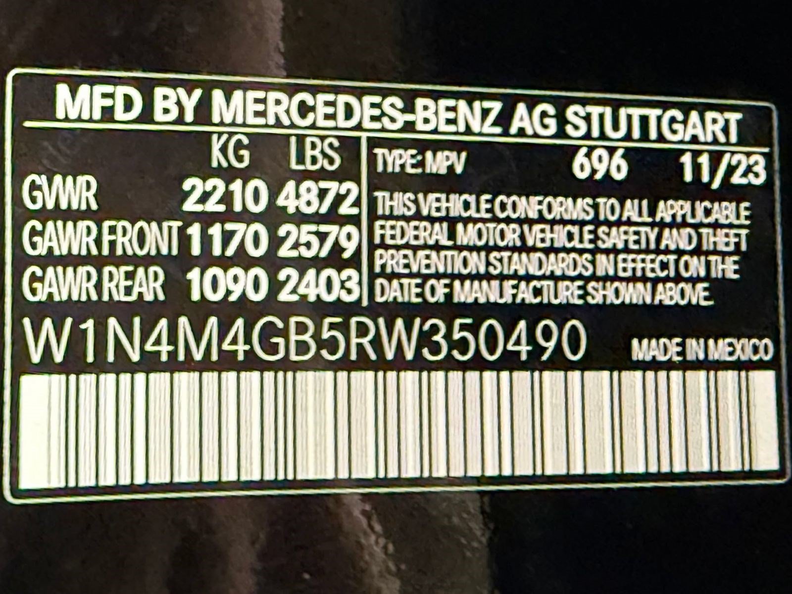 Certified 2024 Mercedes-Benz GLB 250 image 23