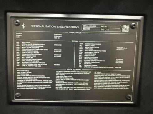 Used 2023 Ferrari 812 GTS RWD image 1