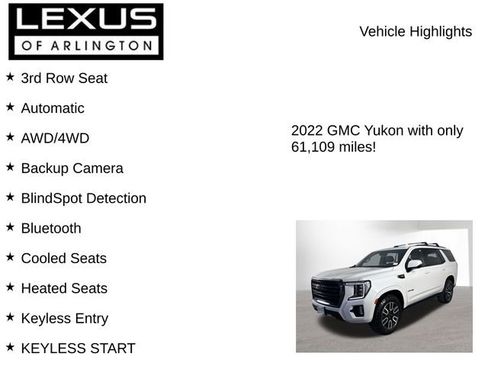 Used 2022 GMC Yukon AT4 image 8