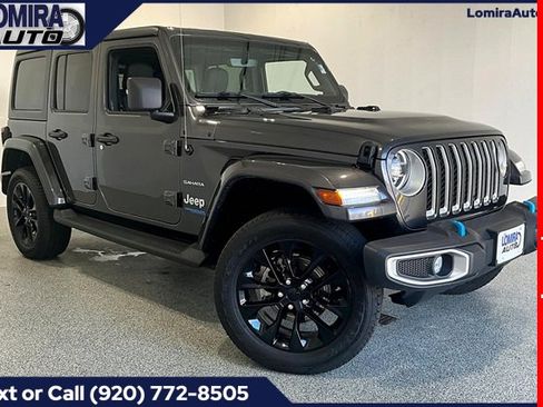Used 2022 Jeep Wrangler Unlimited Sahara w/ Cold Weather Group image 1