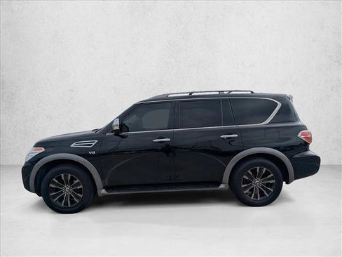Used 2017 Nissan Armada Platinum w/ Interior Lighting Package image 8